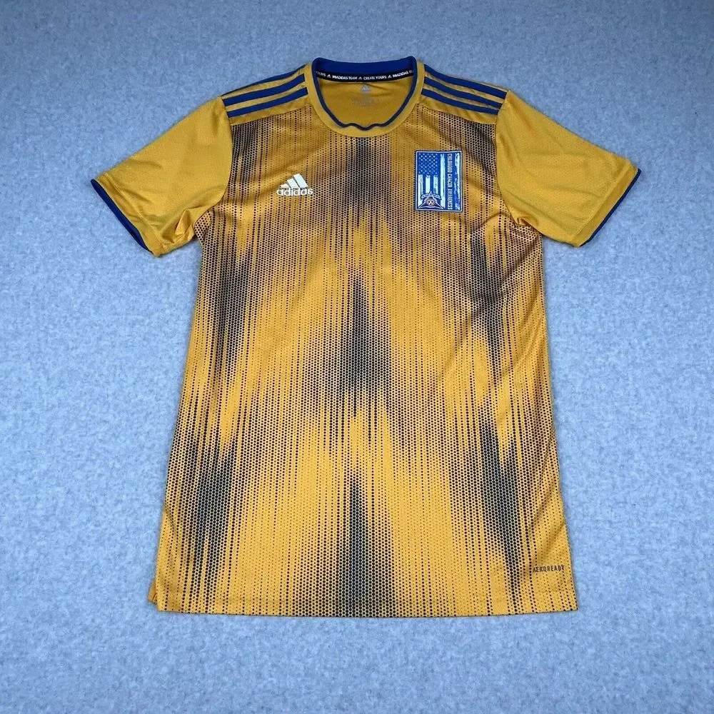 ADIDAS MLS WORKS‎ KICK CHILDHOOD CANCER AEROREADY JERSEY SHIRT - MEN'S MEDIUM